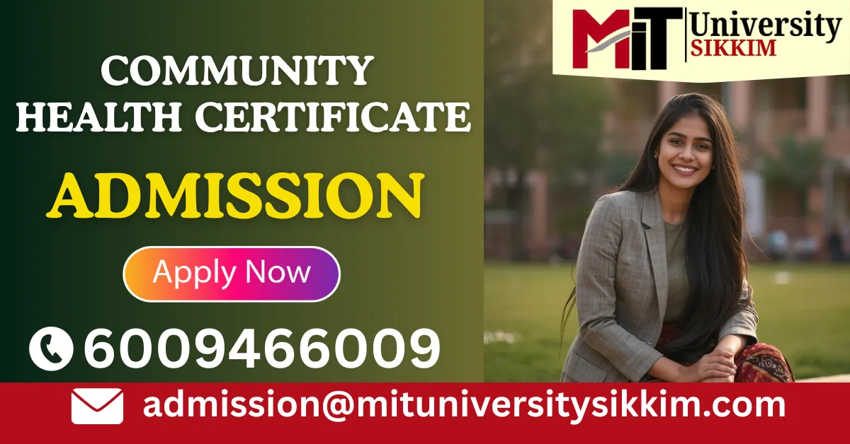 Community Health Certificate Admission