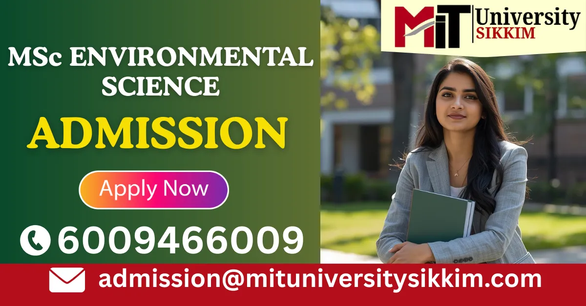 MSc Environmental Science Admission