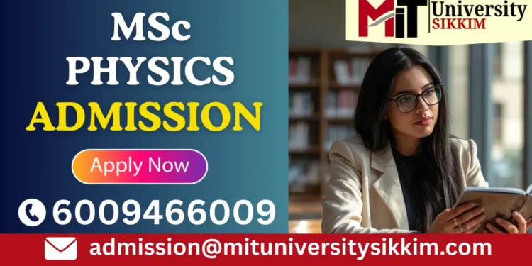 MSc Physics Admission