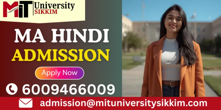 MA Hindi Admission