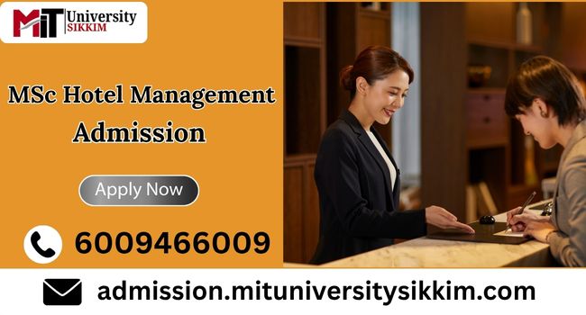 msc hotel management admission
