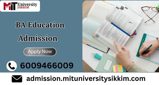 BA Education admission