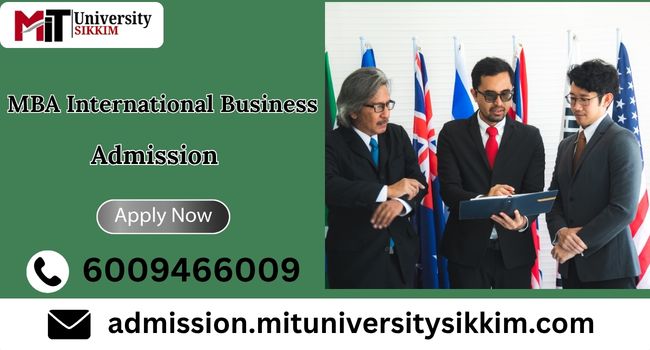 MBA International Business admission