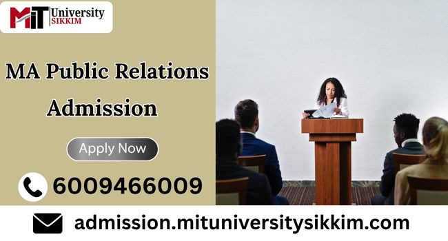 MA public relations admission